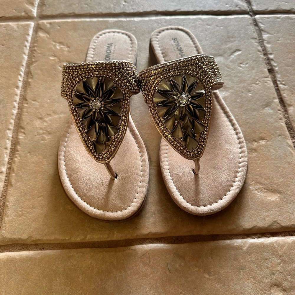 Kohls jeweled sandals
